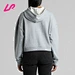 cropped gym hoodie